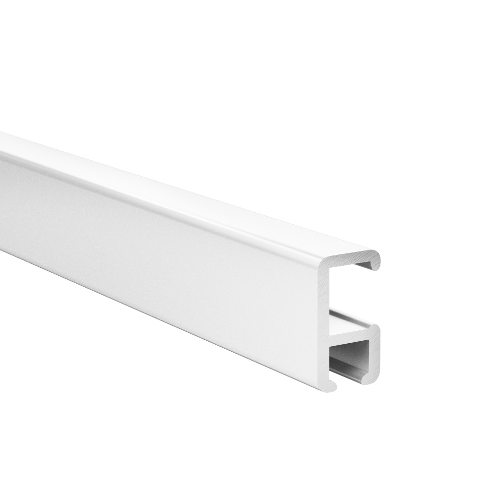 Bild von Bilderschiene minirail | Wandschiene | 100cm - verschiedene Farben